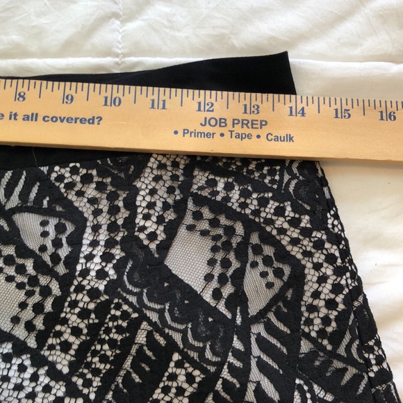 Mason Black and Gray High Waist Shorts - Picture 4 of 9